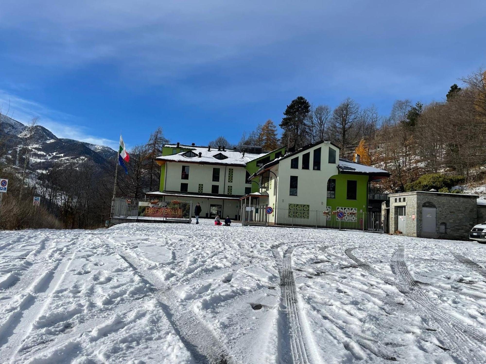 l'Hotel Casa Diocesana Albese Di Sampeyre Esterno foto